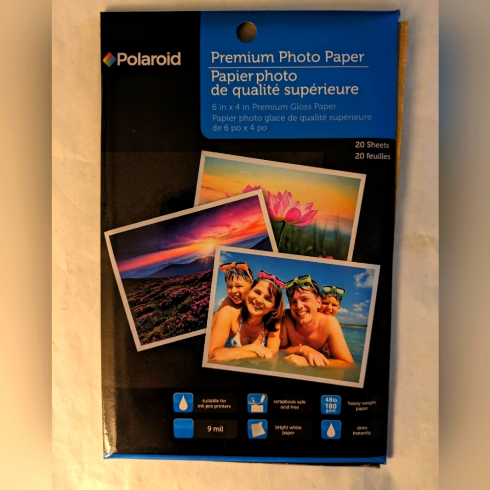18 pack bundle Polaroid premium photo paper